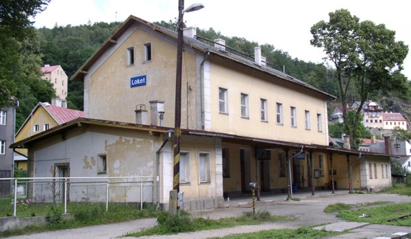 Loket - station (buiten gebruik)
